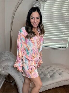 Small & Medium Jess Lea Day Dreamer Pleated Two-Piece Set